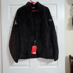 The north face cozy furry fleece jacket